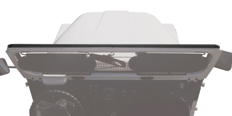 Bestop — Bestop 66-77 Bronco Windshield Channel (2-Piece Drill-In Design)