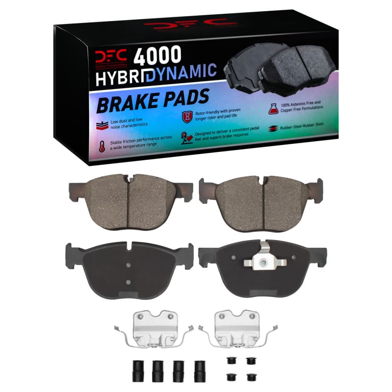 DFC — DFC 07-19 BMW X4 Front 4000 HybriDynamic Brake Pads and Hardware Kit
DFC Brake Pad Set