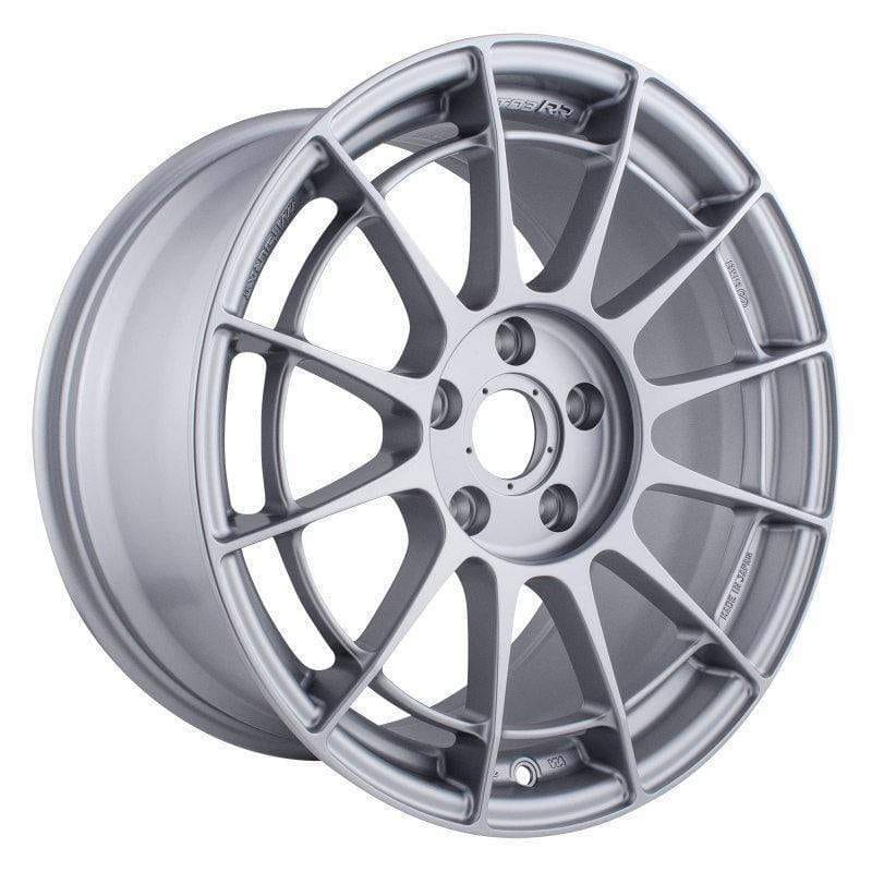 Enkei — Enkei NT03RR 18x9 5x112 45mm Offset 66.5mm Bore - Hyper Silver Wheel