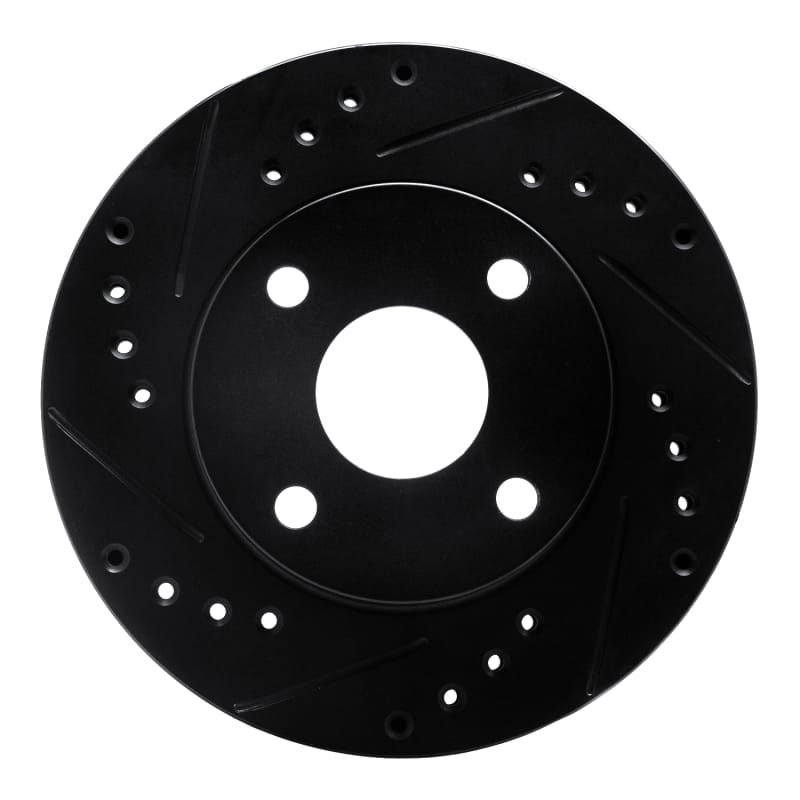 R1 Concepts — R1 90-01 Ford Escort Front Left Drilled & Slotted Black Brake Rotor
R1 Brake Rotor Drill