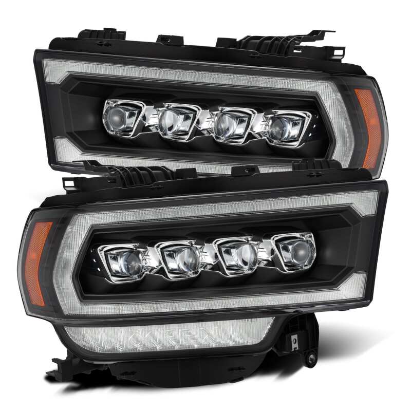 AlphaRex — AlphaRex 19-21 Ram 2500 NOVA LED Proj Headlights Plank Style Black w/Activ Light/Seq Signal/DRL
Projector Headlights