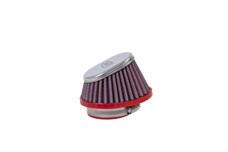 BMC — BMC Conical Carburetor Filter w/Chrome Top - 50mm Inlet / 65mm H