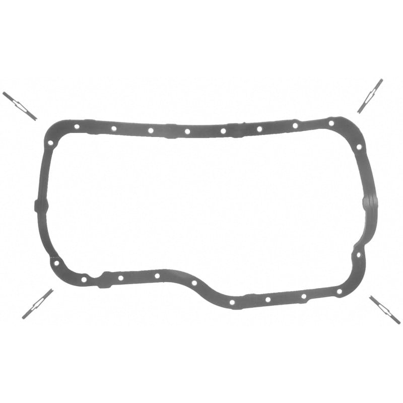 Fel-Pro — Fel-Pro Oil Pan SnapUps Included for OS 34211 R Engine Oil Pan Gasket Set PermaDry molded rubber