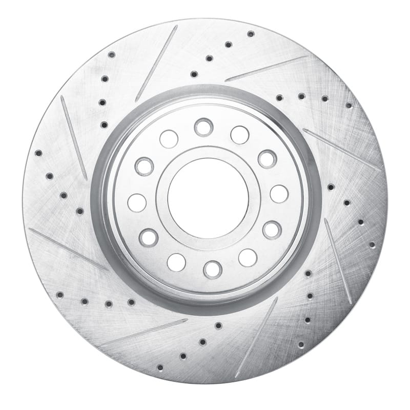 R1 Concepts — R1 2019-2025 Ram 1500 Front Left Drilled & Slotted Silver Brake Rotor
R1 Brake Rotor Drill