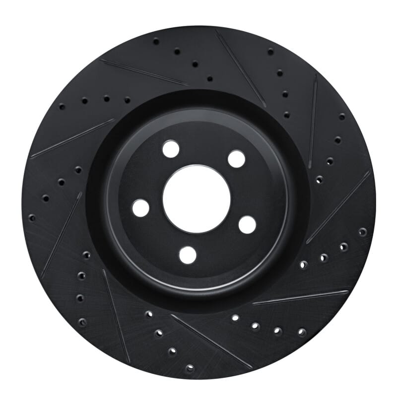 R1 Concepts — R1 19-24 Ford Edge Front Right Drilled & Slotted Black Brake Rotor
R1 Brake Rotor Drill