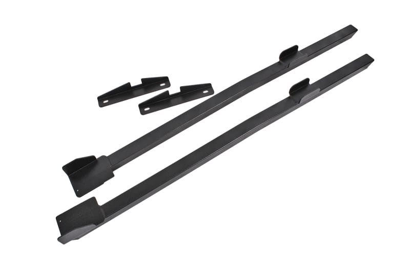 BMR Suspension — BMR 94-04 Mustang Hardtop Only Weld-On Boxed Premium Subframe Connectors - Black Hammertone