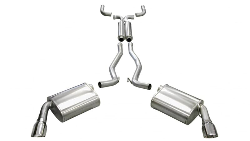 CORSA Performance — Corsa 2010-2015 Chevrolet Camaro Coupe SS 6.2L V8 Auto Polished Sport Cat-Back + XO Exhaust
Exhaust