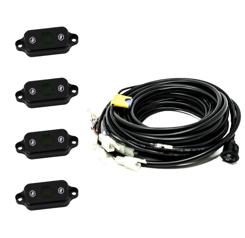 Baja Designs — Baja Designs Universal Green Rock Light Kit