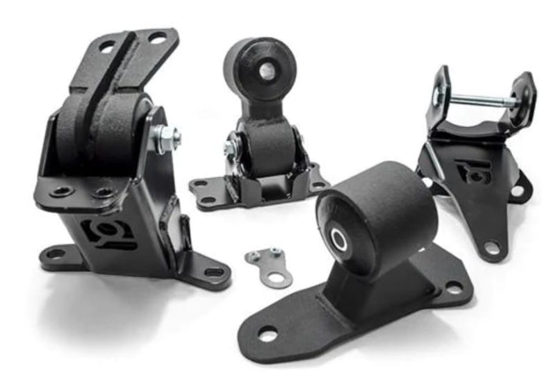 Innovative Mounts — Innovative 12-15 Civic SI K-Series Black Steel Mounts 75A Bushings (K24Z7 and Manual Trans)