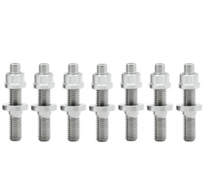 BLOX Racing — BLOX Racing SUS303 Stainless Steel Exhaust Manifold Stud Kit M8 x 1.25mm 45mm in Length - 7-piece