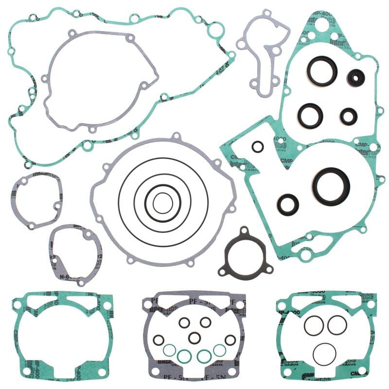 Vertex Pistons — Vertex Gaskets 00-03 KTM EXC 250 Complete Gasket Kit w/ Oil Seals