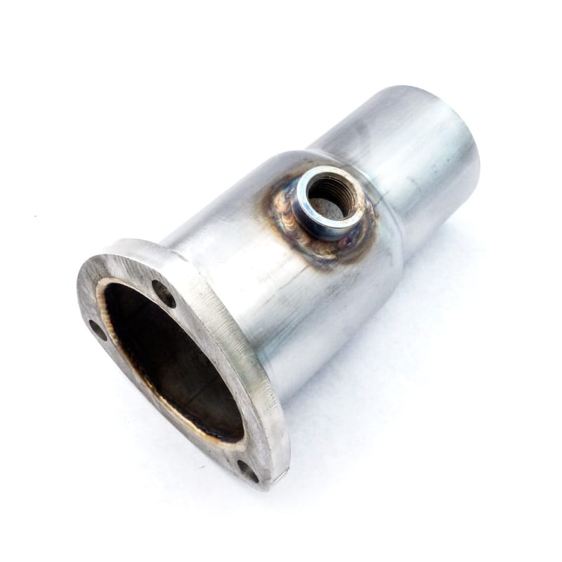 Stainless Works — Stainless Works Collector Adapter 3-Bolt 3-1/2in OD Tubing 2-1/2in OD Outlet + O2 Bung
Exhaust Reducer