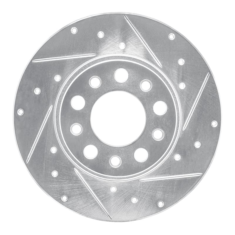 R1 Concepts — R1 15-25 Alfa Romeo Tonale Rear Right Drilled & Slotted Silver Brake Rotor
R1 Brake Rotor Drill