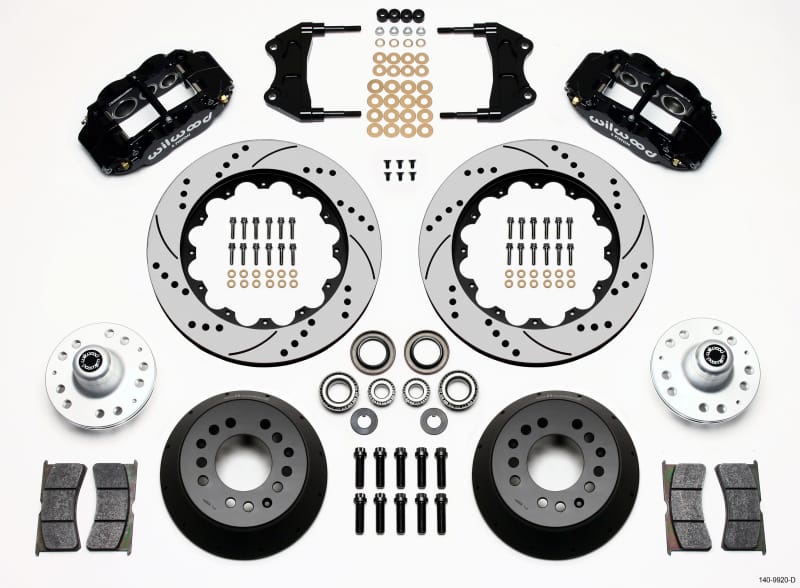 Wilwood — Wilwood Narrow Superlite 6R Front Hub Kit 14.00in Drilled WWE ProSpindle
BRAKE KIT