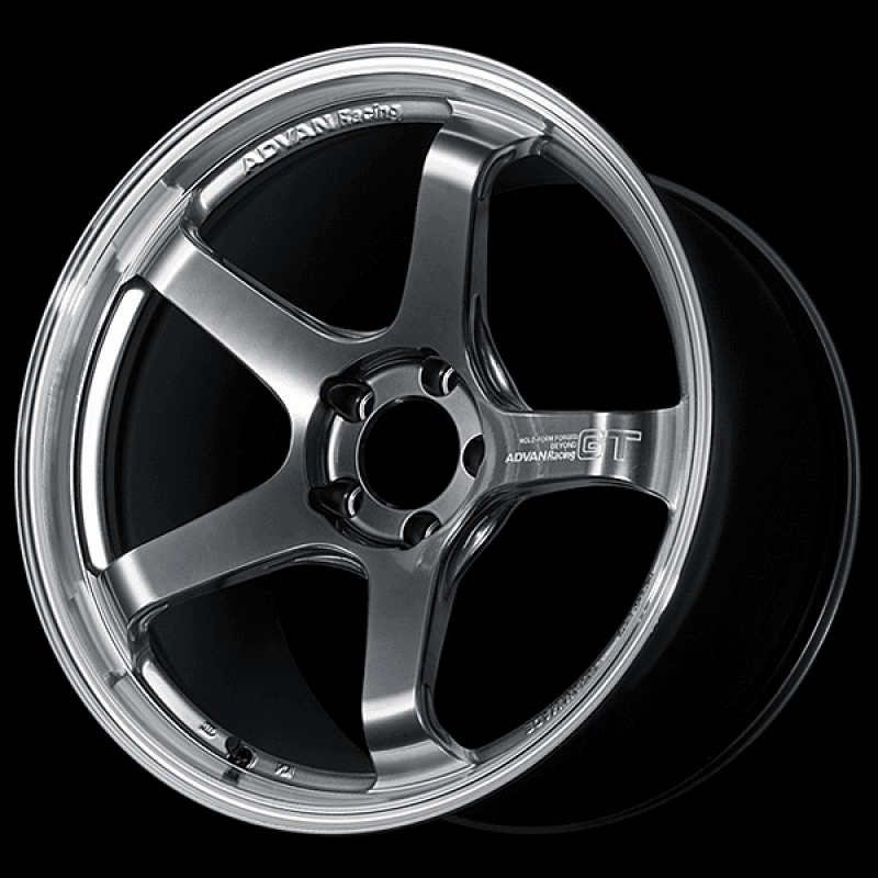 Advan — Advan GT Beyond 20X10.5 / +24 Offset / 5x114.3 BC / +24mm Bore / Machining and Hyper Platinum Black
