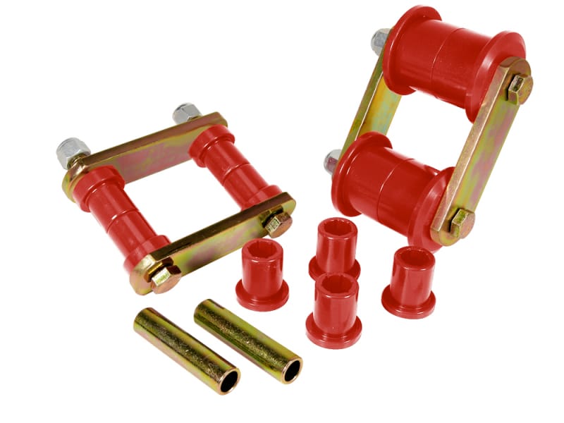Prothane — Prothane 60-74 Chrysler B & E Body HD Spring & Shackles Bushings - Red
SPRING/SHACKLE BUSH