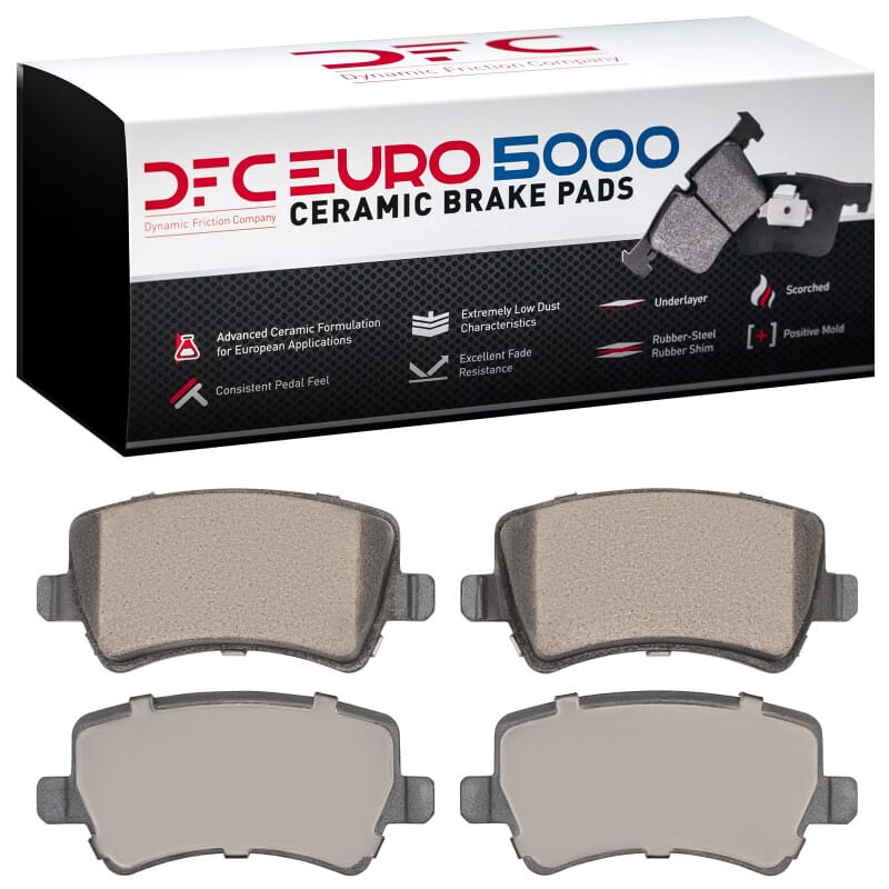 DFC — DFC 07-18 Land Rover LR2 Rear Euro 5000 Ceramic Brake Pads
DFC Brake Pad Set