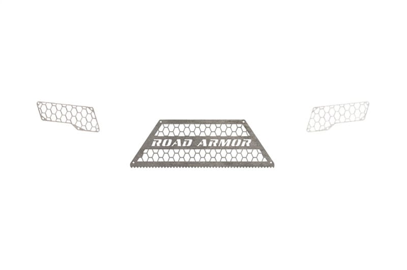 Road Armor — Road Armor 15-19 Chevy 2500 iDentity Rear Bumper Components - Hyve Mesh - Raw