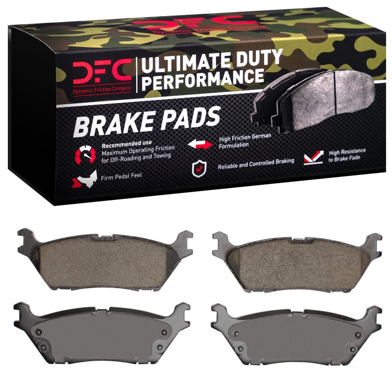 DFC — DFC 15-21 Ford F-150 4WD Rear Ultimate Duty Performance Brake Pads