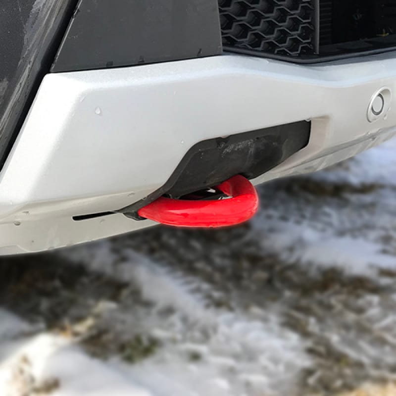 Ford Racing — Ford Racing 2019 Ford Ranger Front Tow Hooks - Pair - Red