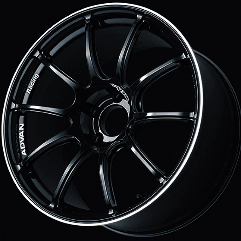 Advan — Advan RZII 18x7.0 / +42 Offset / 4x100 / 63mm Bore / Racing Gloss Black and Ring