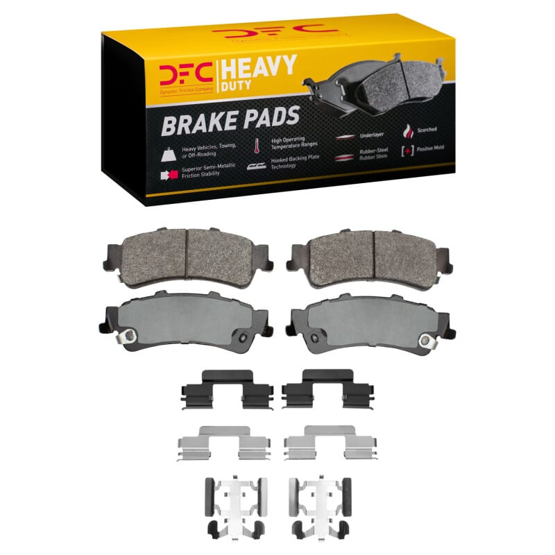 DFC — DFC 03-07 Chevrolet Silverado 1500 Classic Rear Heavy Duty Pads and Hardware Kit
DFC Brake Pad Set