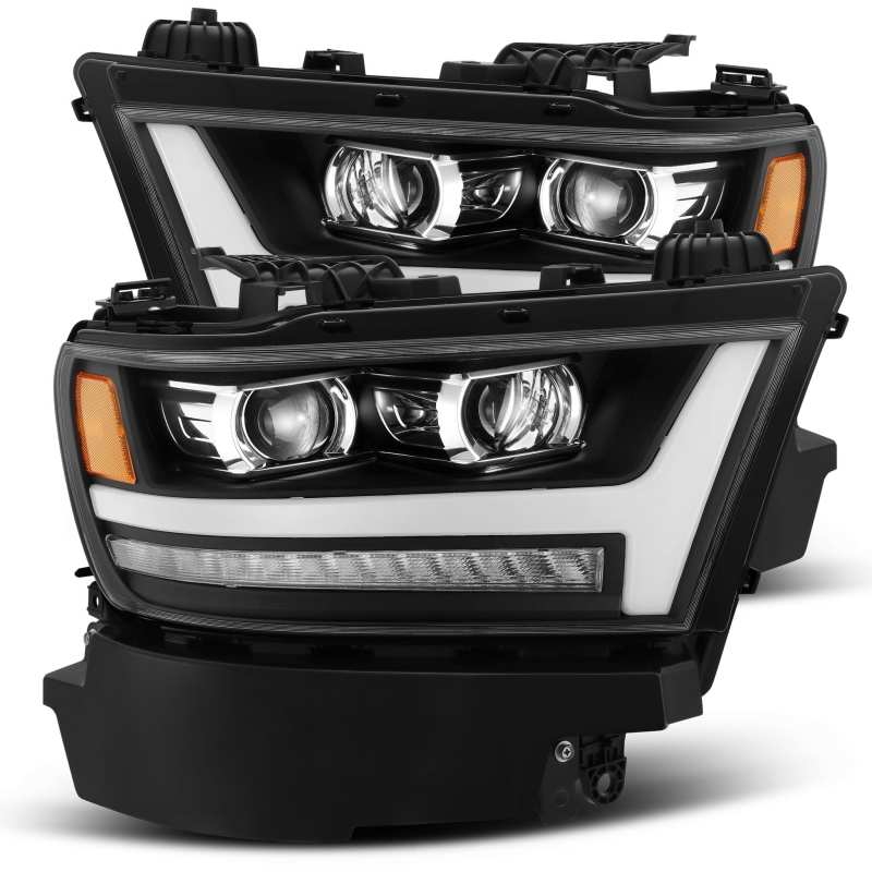 AlphaRex — AlphaRex 19-20 Ram 1500HD PRO-Series Proj Headlight Plnk Style Blk w/Activ Light/Seq Signal/Plnk DRL
Projector Headlights