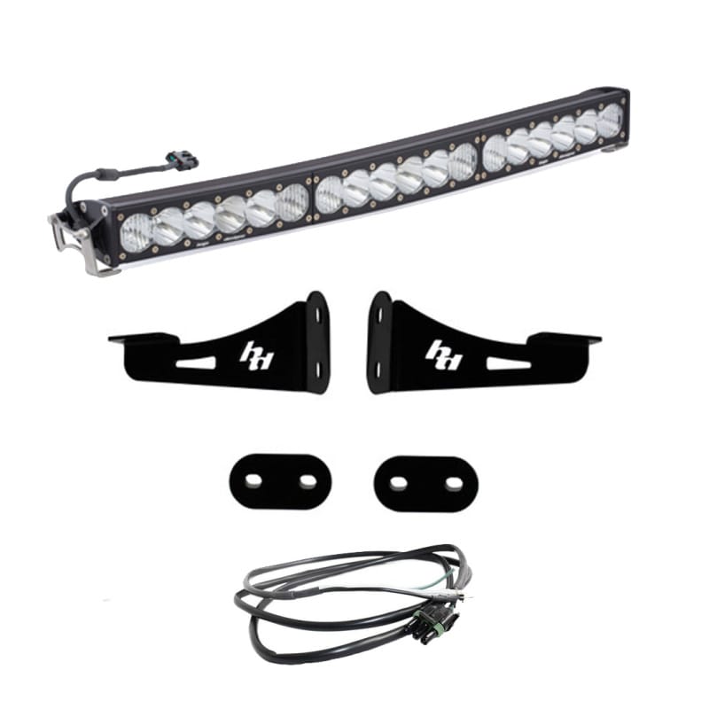 Baja Designs — Baja Designs 17-19 Ford F-250/350 Super Duty OnX6+ Arc Front Bumper LED Light Kit - 30in