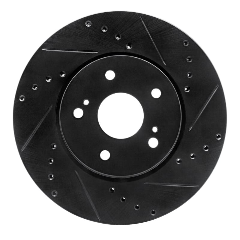 R1 Concepts — R1 10-13 Suzuki Kizashi Front Right Drilled & Slotted Black Brake Rotor
R1 Brake Rotor Drill
