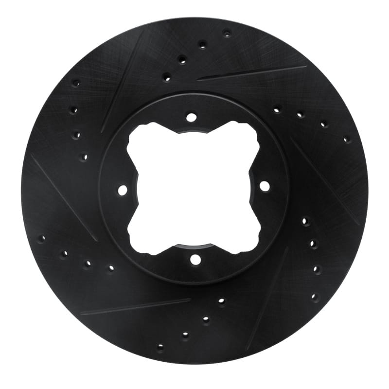 R1 Concepts — R1 92-98 Acura TL Front Left Drilled & Slotted Black Brake Rotor
R1 Brake Rotor Drill