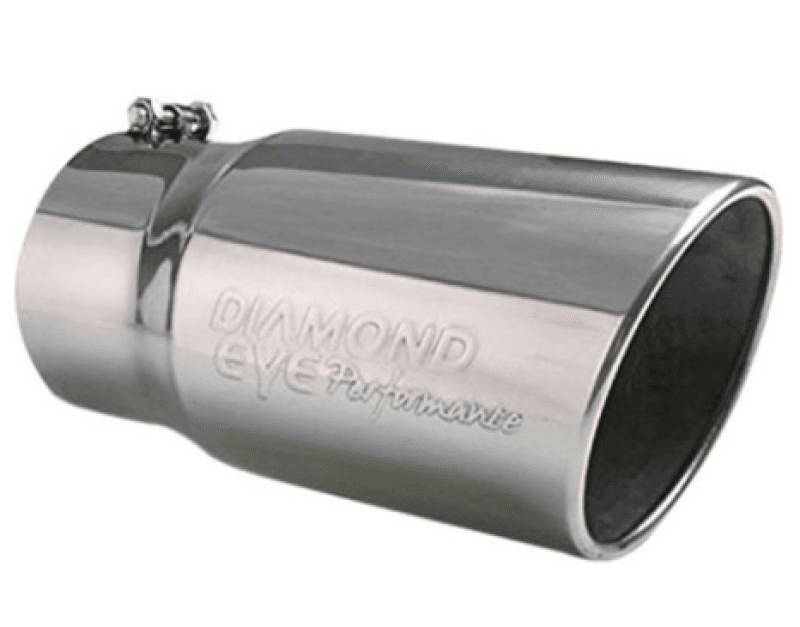 Diamond Eye Performance — Diamond Eye Downpipe 4in SS: 89-93 5.9L DODGE MACHINED EF