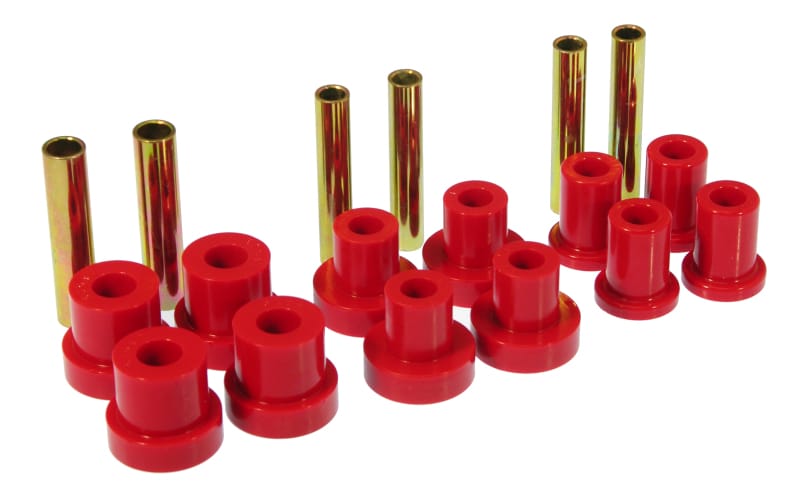 Prothane — Prothane GM Front Spring & Shackle Bushings - Red
SPRING/SHACKLE BUSH