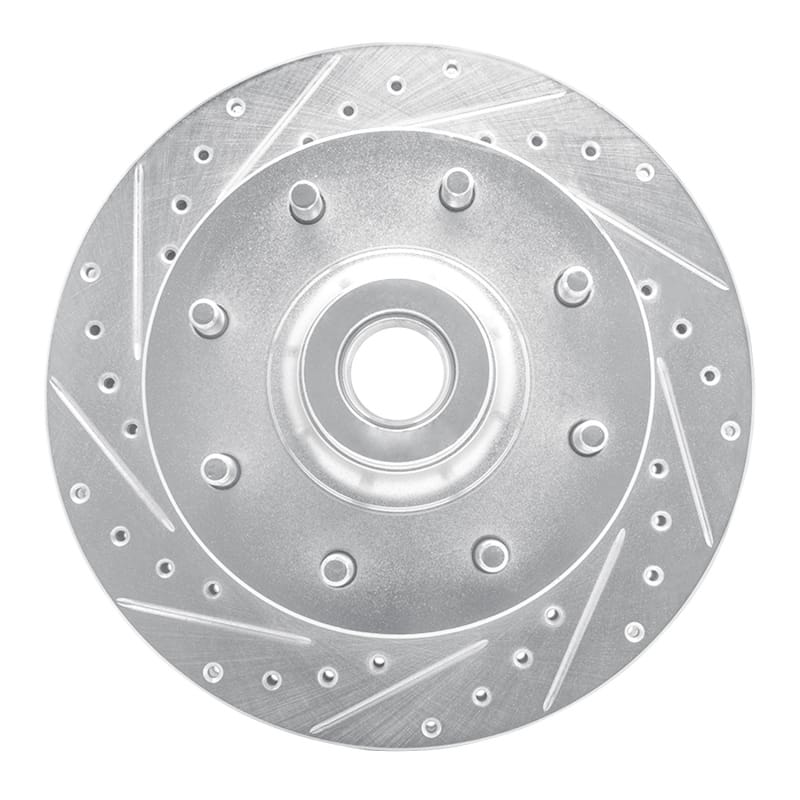 R1 Concepts — R1 94-97 Dodge B200 / B200 Van / B250 Front Left Drilled & Slotted Silver Brake Rotor
R1 Brake Rotor Drill