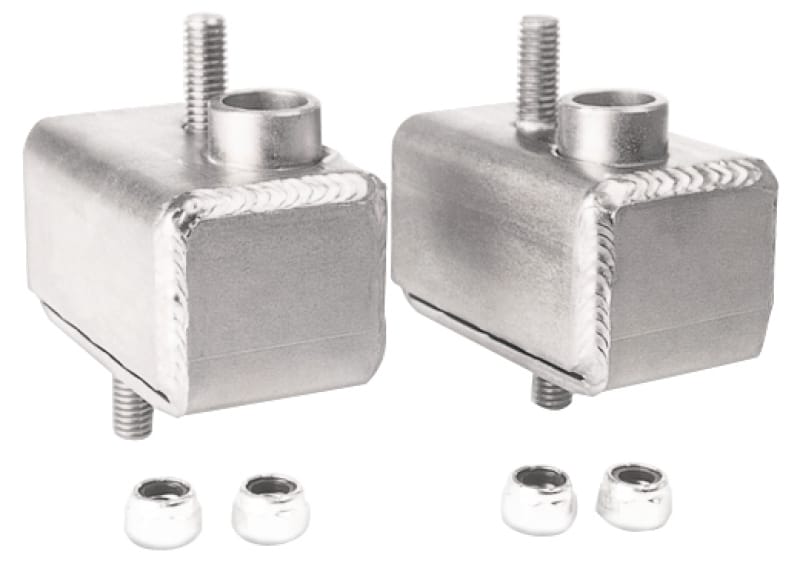 Moroso — Moroso 79-83 Ford 5.0L Mustang Motor Mounts - 3/16in - Grade 8 Studs - Steel - 2 Pack