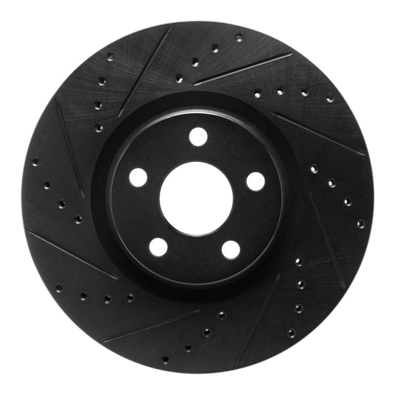 R1 Concepts — R1 15-20 Ford Edge Front Left Drilled & Slotted Black Brake Rotor
R1 Brake Rotor Drill