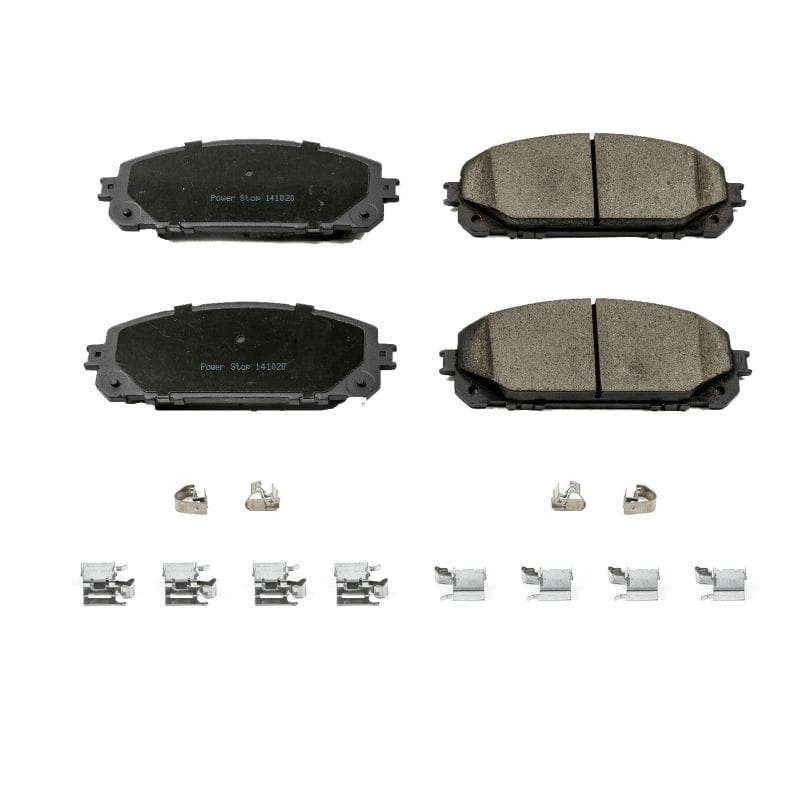 PowerStop — Power Stop 14-15 Jeep Cherokee Front Z17 Evolution Ceramic Brake Pads w/Hardware
Z17 Brake Pads