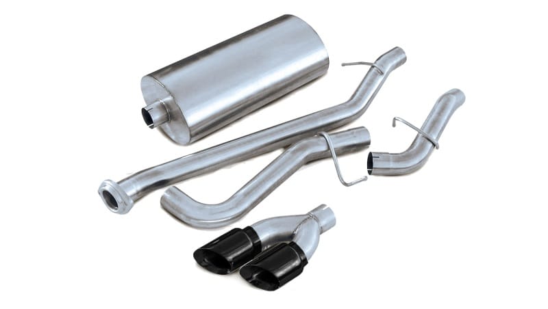 CORSA Performance — Corsa 2001-2006 Chevrolet Tahoe 5.3L V8 3in Cat-Back Single Side w Twin 4in Black Pro-Series Tips
Exhaust