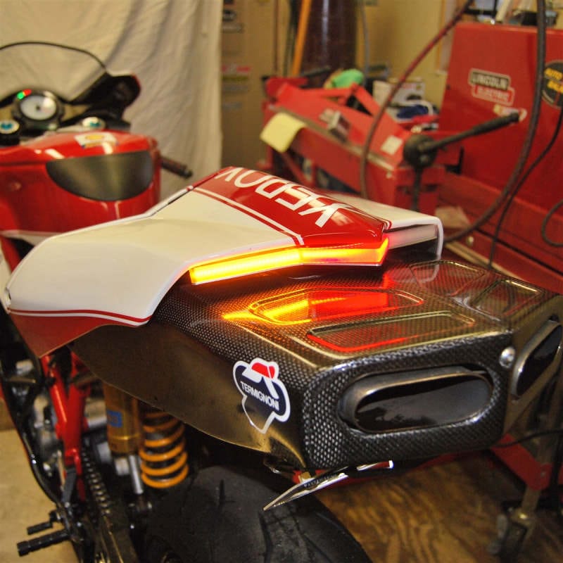 New Rage Cycles — New Rage Cycles 03-06 Ducati 749 Fender Eliminator Kit w/Load EQ