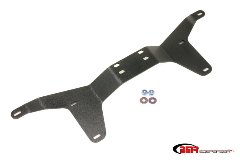 BMR Suspension — BMR 05-14 S197 Mustang Rear Driveshaft Tunnel Brace - Black Hammertone