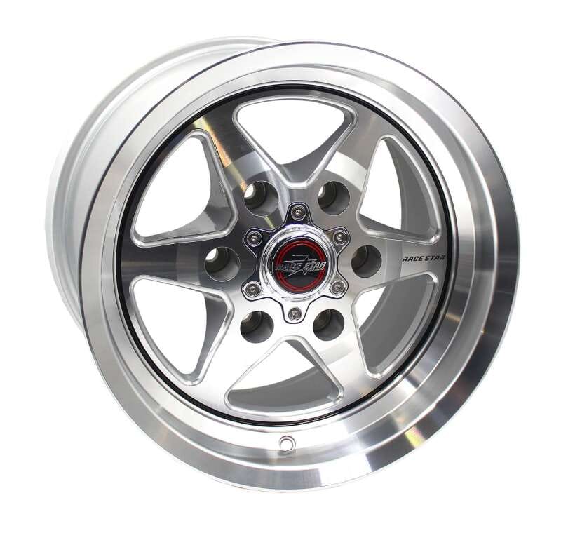 Race Star — Race Star 93 Truck Star 15x10 / 6x5.50 BC / 6.63 BS / 28 Offset / 78.10 Bore / Silver/Machined Wheel