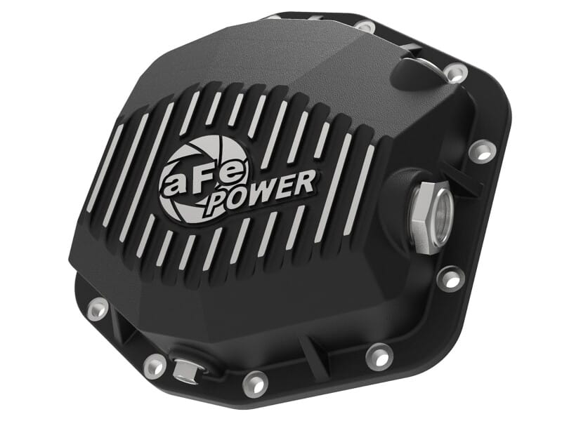 aFe — aFe POWER 2021 Ford Bronco w/ Dana M220 Differential Cover Black Street Series w/ Machined Fins
Differential Cover
