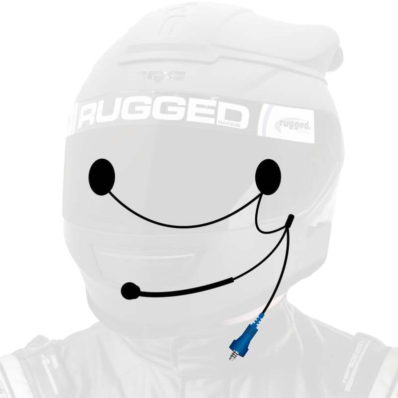 Rugged Radios — Rugged Radios OFFROAD Wired Helmet Kit with Alpha Audio Speakers & Mic