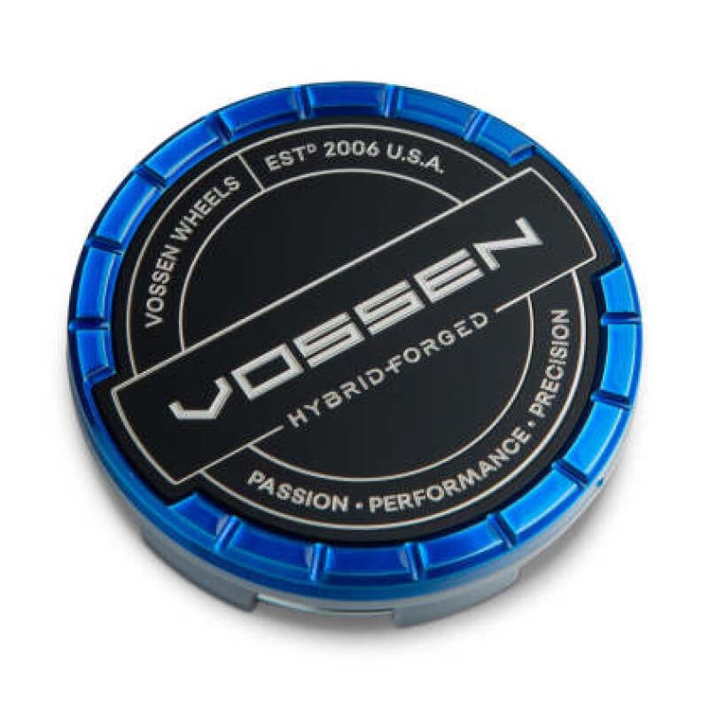 Vossen — Vossen Billet Sport Cap 1.0 - Large - Hybrid Forged - Transparent Blue