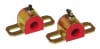 Prothane — Prothane Universal Greasable Sway Bar Bushings - 18MM - Type A Bracket - Red
SWAY BAR BUSHINGS