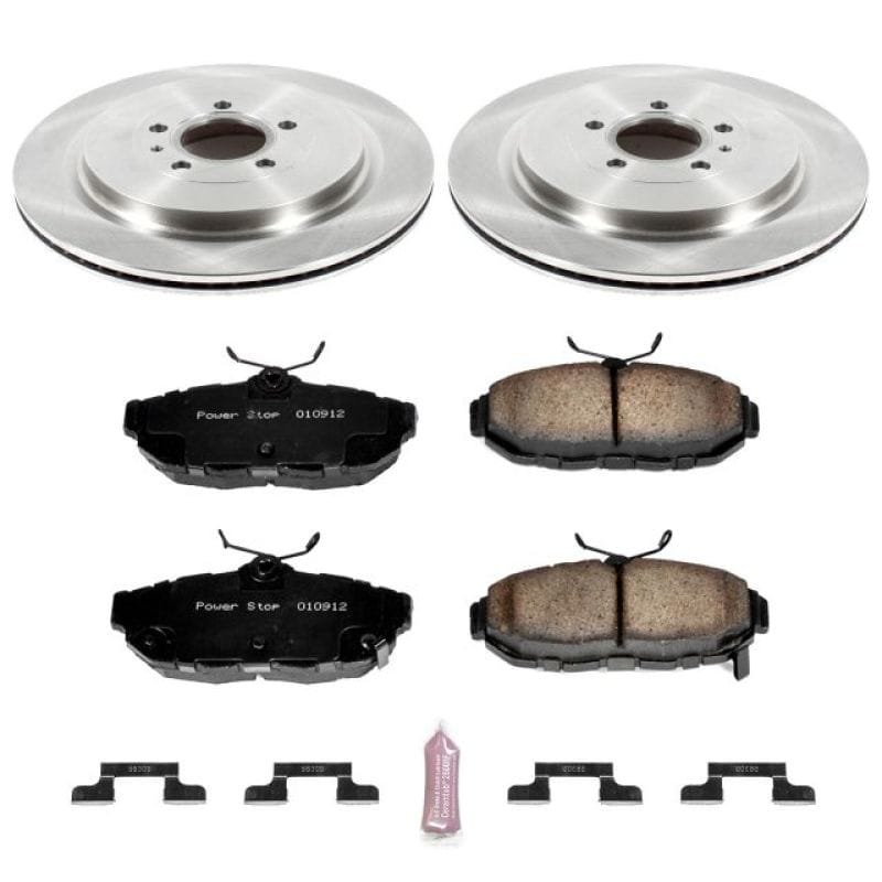 PowerStop — Power Stop 13-14 Ford Mustang Rear Autospecialty Brake Kit