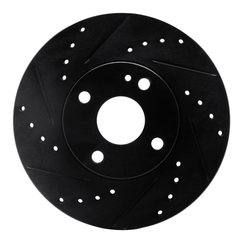 R1 Concepts — R1 90-03 Ford Escort Front Left Drilled & Slotted Black Brake Rotor
R1 Brake Rotor Drill