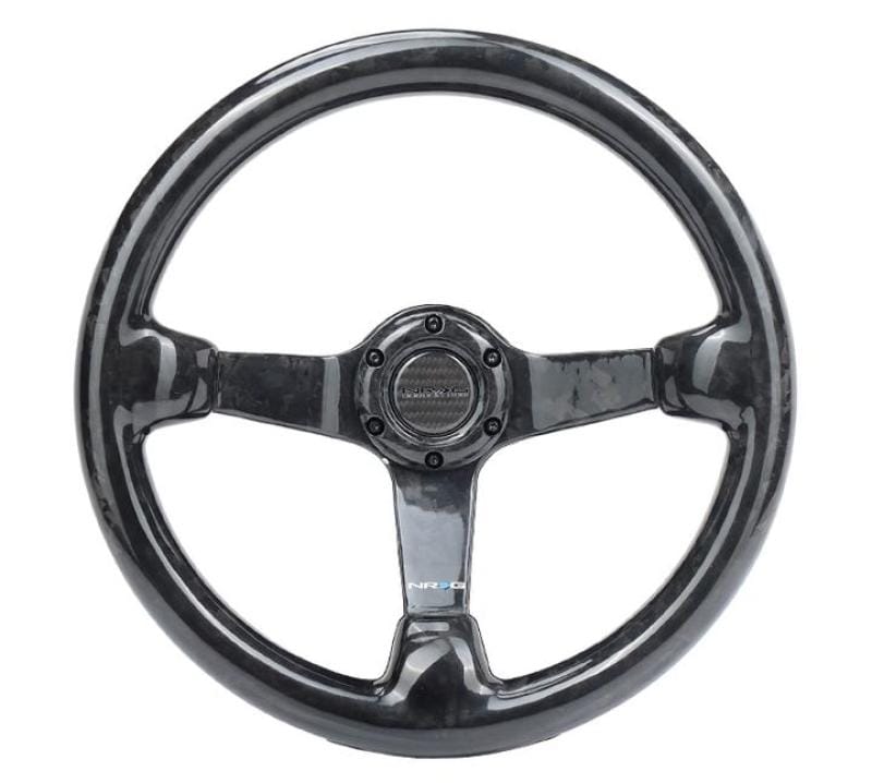 NRG — NRG Forged Carbon Fiber Steering Wheel (350mm / 3in. Deep)