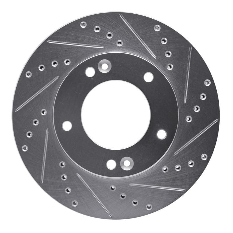 R1 Concepts — R1 03-06 Kia SORENTO Front Right Drilled & Slotted Silver Brake Rotor
R1 Brake Rotor Drill
