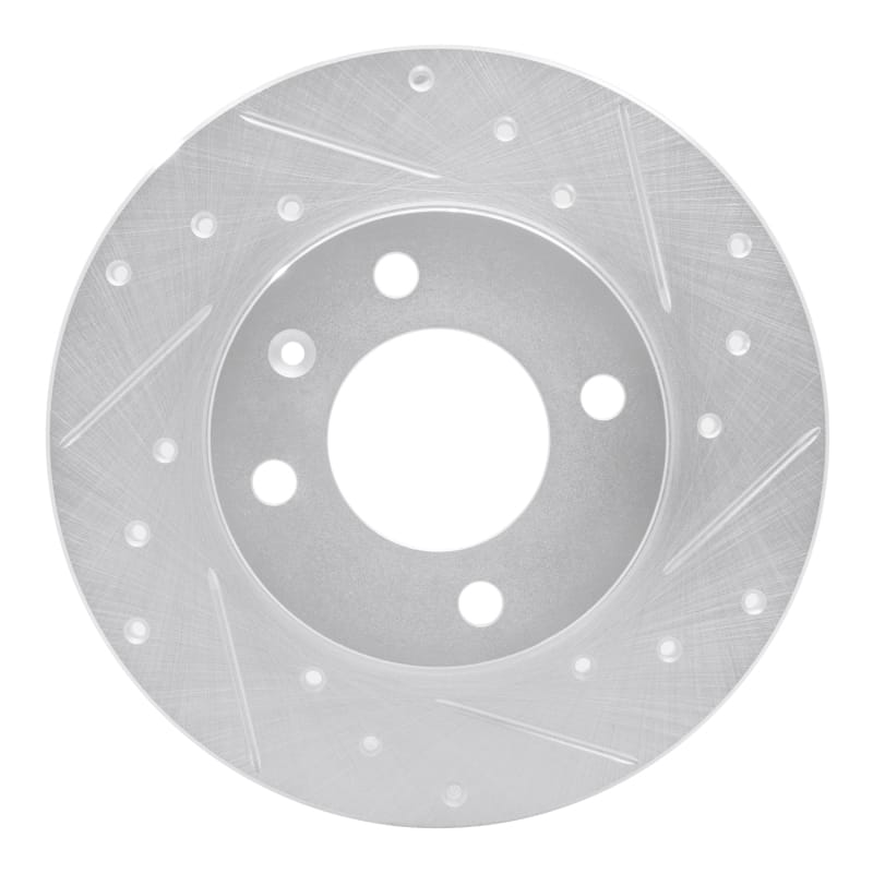 R1 Concepts — R1 73-05 Audi Coupe Front Right Drilled & Slotted Silver Brake Rotor
R1 Brake Rotor Drill