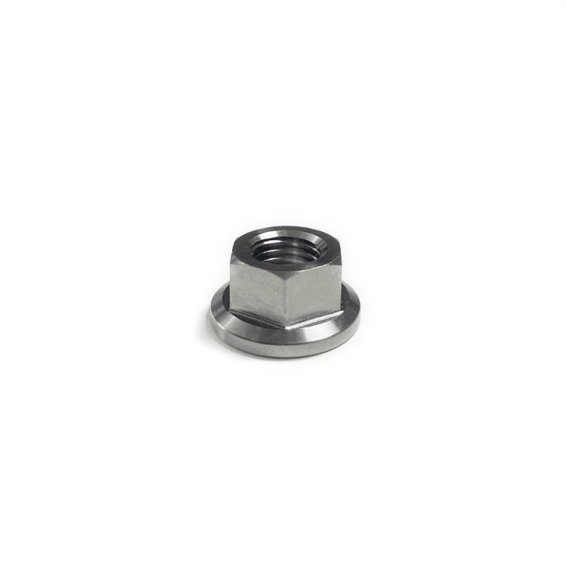 Ticon — Ticon Industries Titanium Nut Flanged M6x1TP 10mm 6pt Head